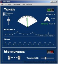 EzyTuner Guitar Tuner screenshot